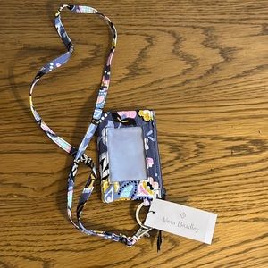 Vera Bradley Zip ID & Lanyard